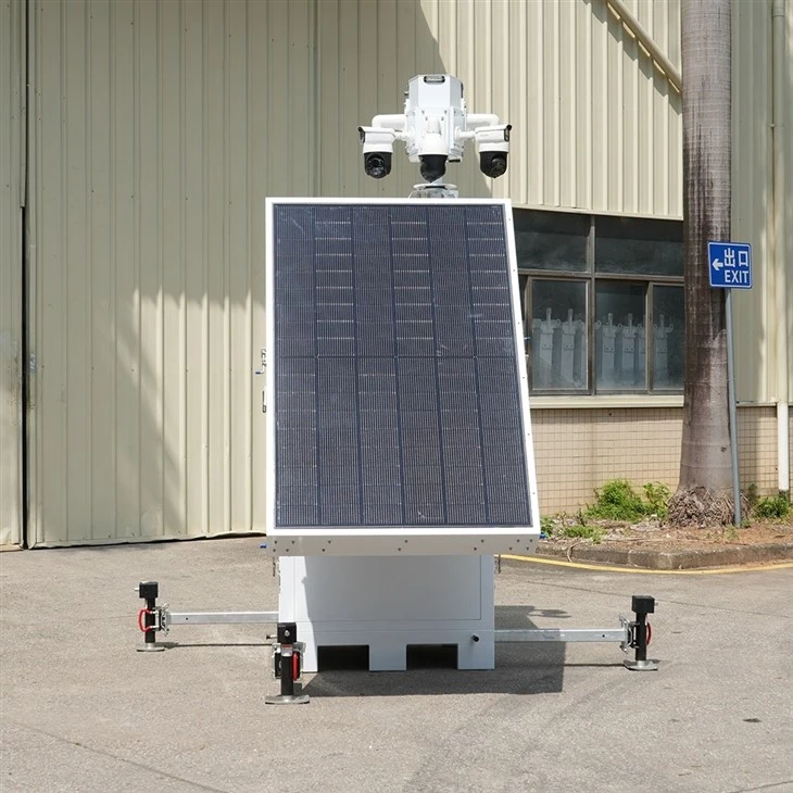 Cube AI Camera Mobile CCTV Tower Cube AI Camera Mobile CCTV Tower