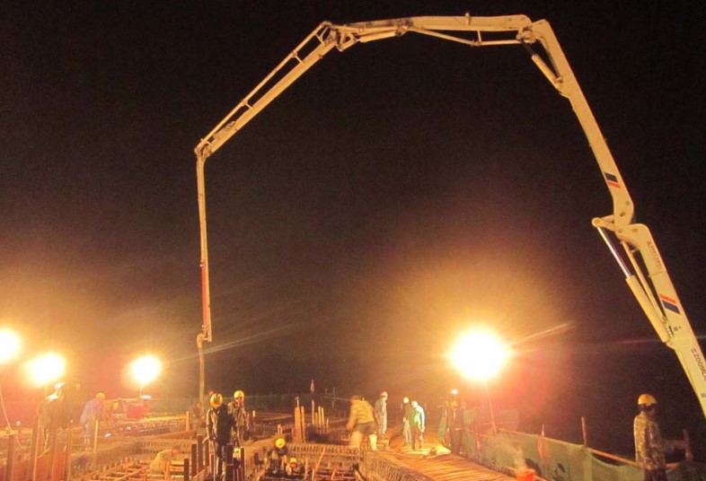 construction site mobile solar light tower construction site mobile solar light tower